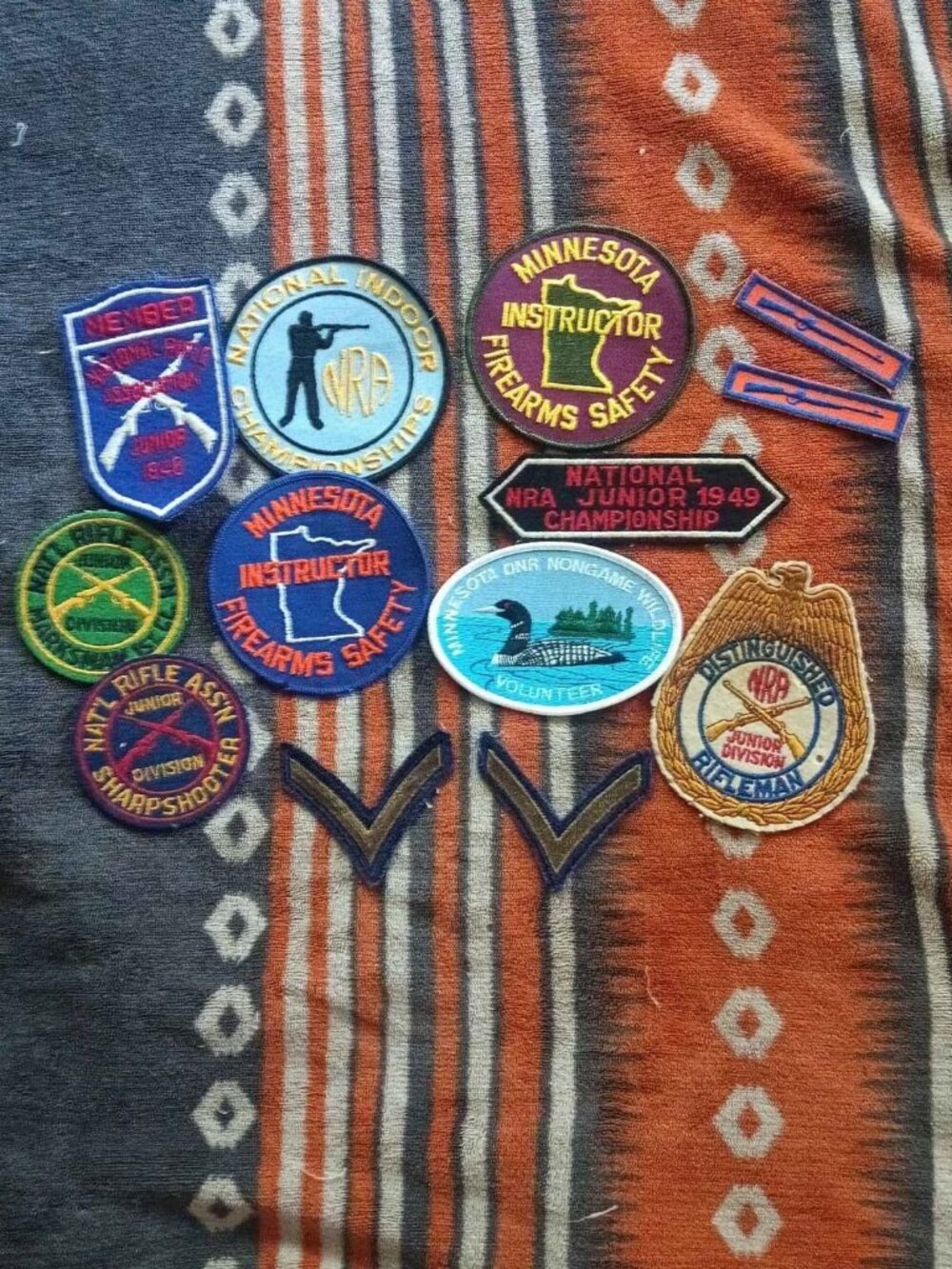 Vintage patches